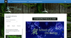 Desktop Screenshot of chienergytraining.com