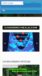 Mobile Screenshot of chienergytraining.com